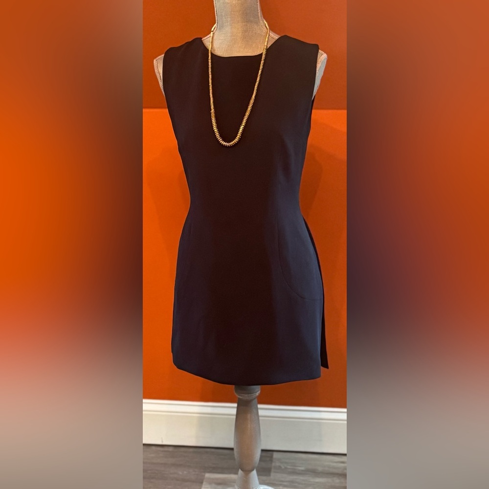 Ron Leal Navy Silk Tunic